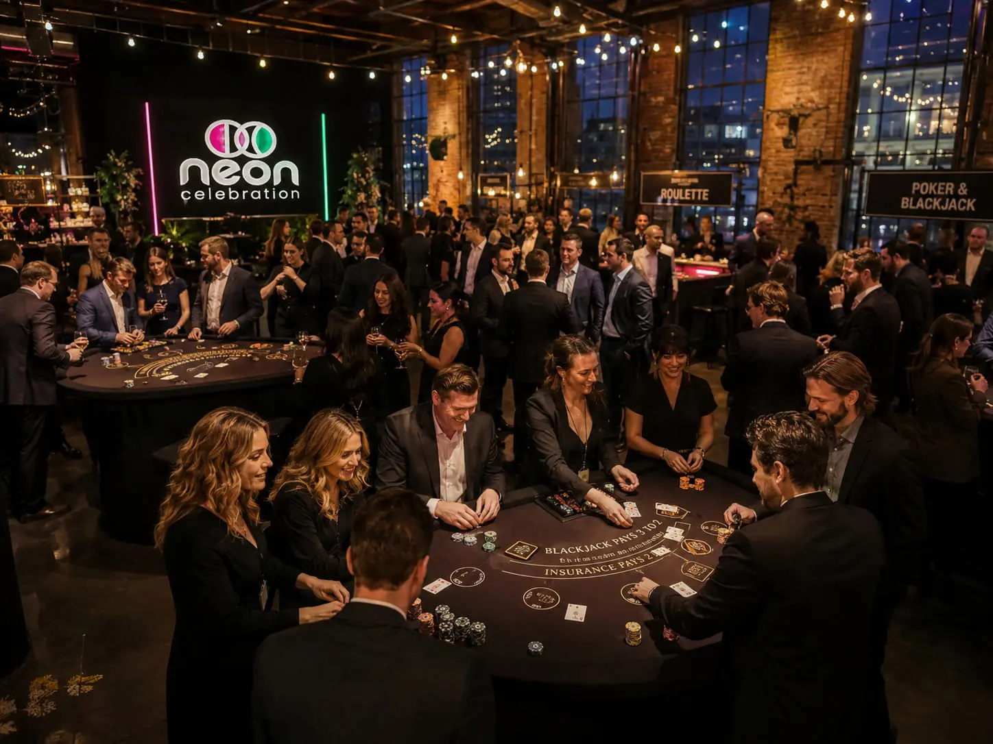 Wydarzenie eventowe na eleganckim tarasie